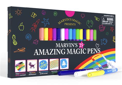 Experience the Vibrant Colors of Marvins Magic Markers